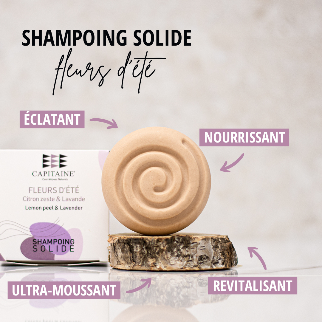 Shampoing solide « Fleurs d'Été »