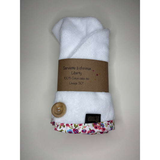Serviette à cheveux, "Liberty",