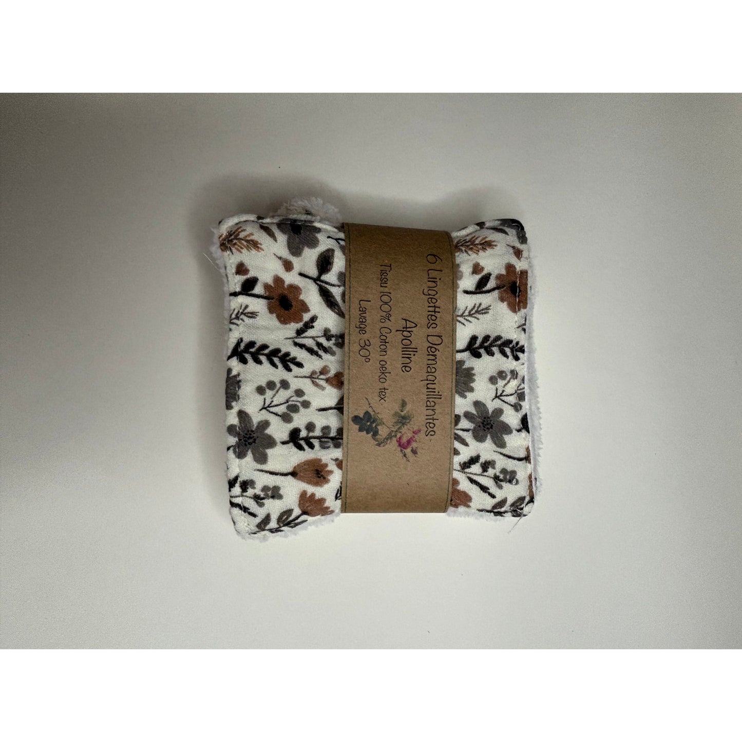 Lingettes Démaquillantes Lavables & Réutilisables – Face éponge ou velours ultra-doux – Emmanuel Création – photo 8