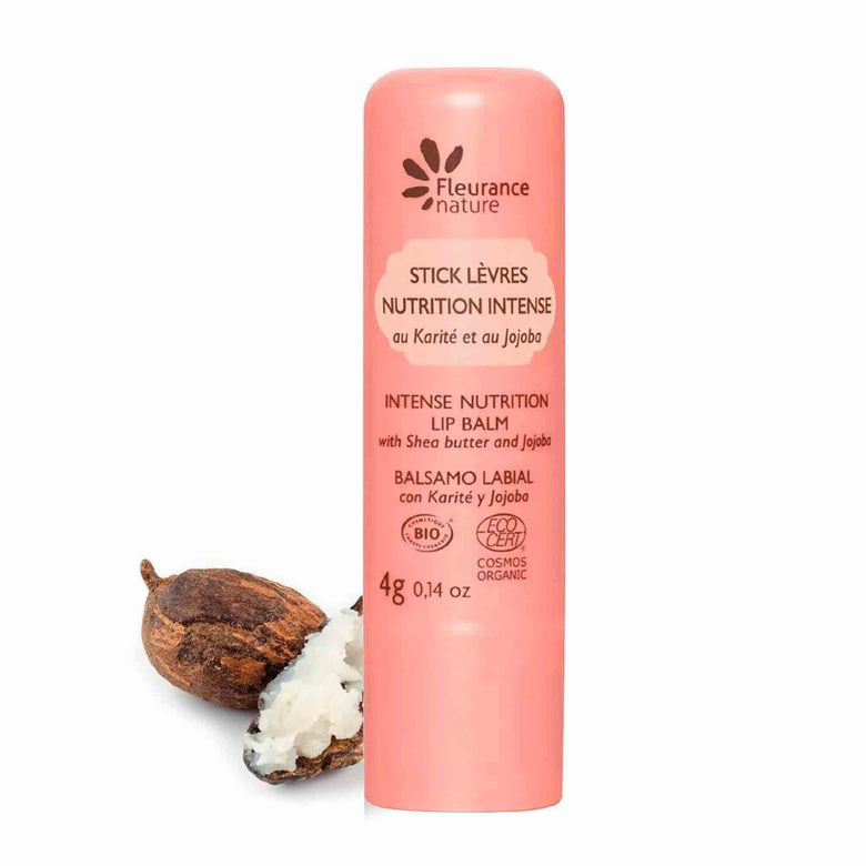 Stick lèvres nutrition intense bio Fleurance Nature, tube de 4 g