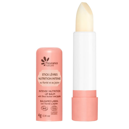 Stick lèvres nutrition intense au beurre de karité et huile de jojoba bio
