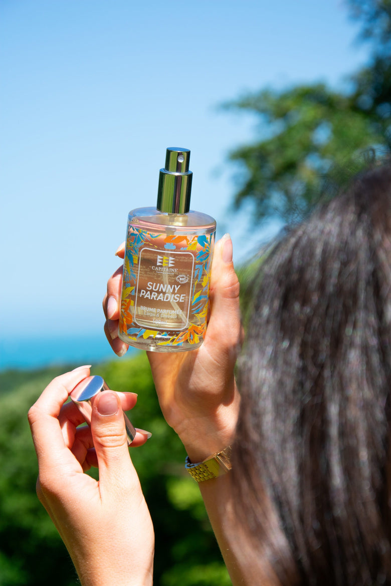 Brume Parfumée Corps & Cheveux BIO – Glycérine végétale BIO – Capitaine Cosmétiques