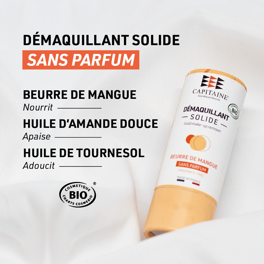 Démaquillant Solide Fondant BIO