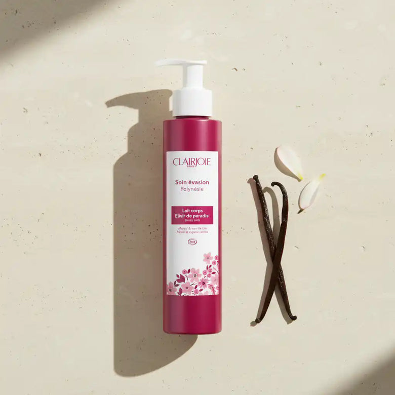 Lait Corps Élixir de Paradis – Monoï de Tahiti – Clairjoie