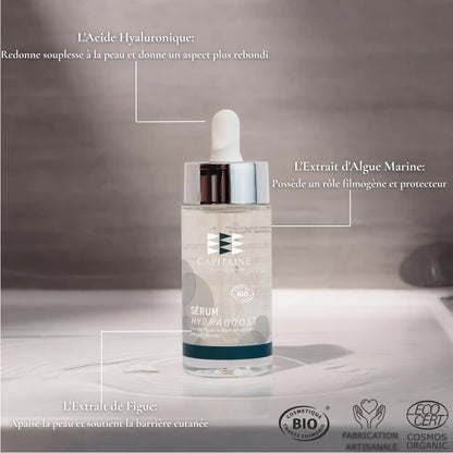 Sérum Visage BIO HydraBoost – Acide Hyaluronique  – Capitaine Cosmétiques – photo 4