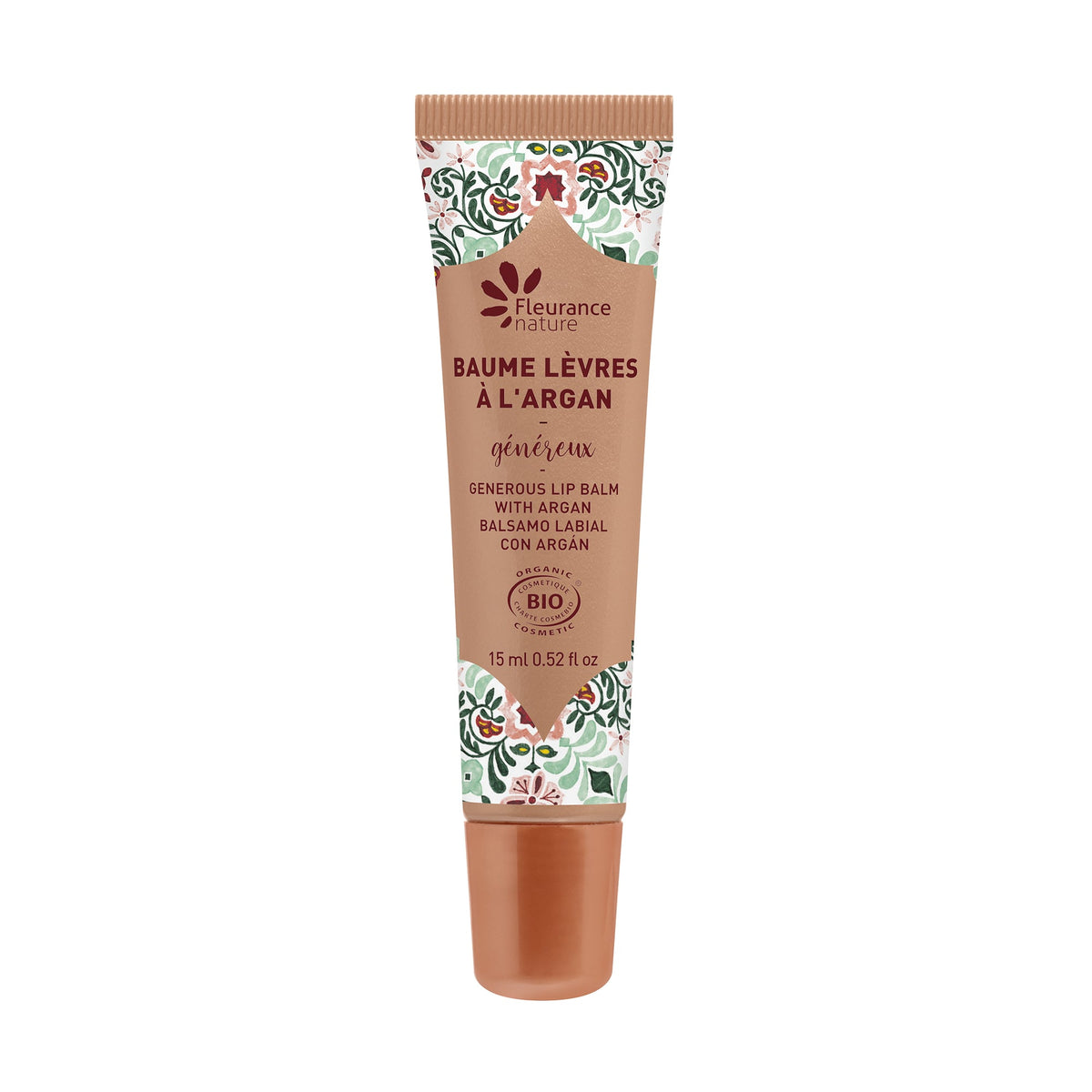 Texture fondante du baume lèvres à l'huile d'argan bio