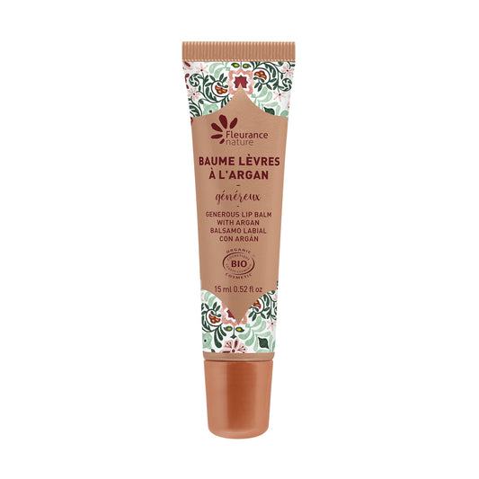 Texture fondante du baume lèvres à l'huile d'argan bio