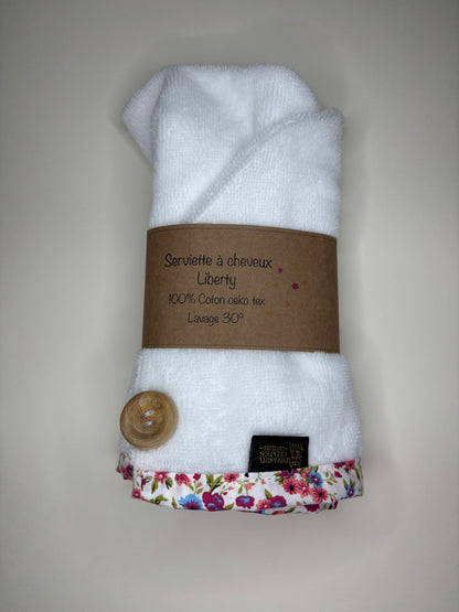 Serviette à cheveux, "Liberty",
