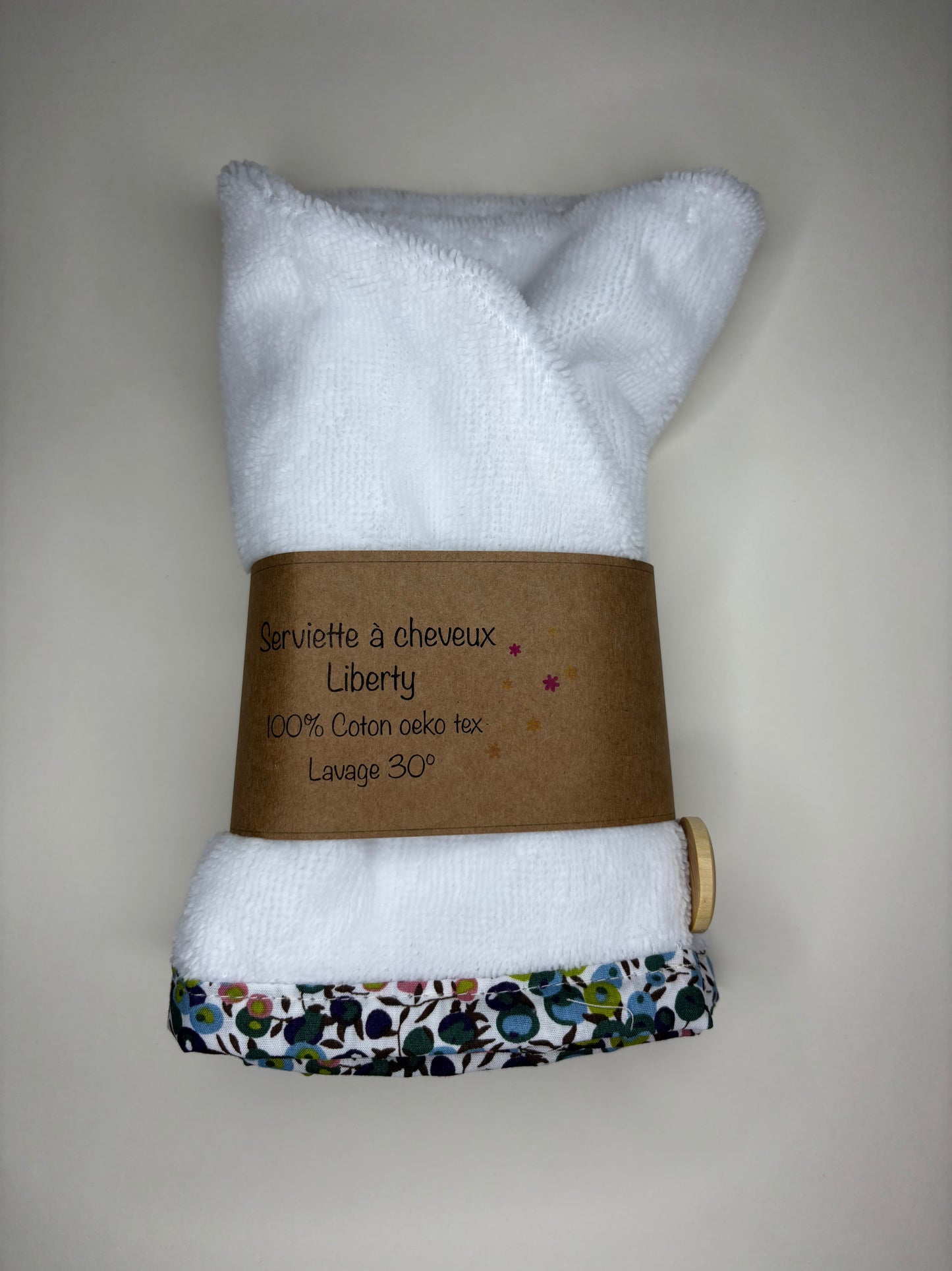 Serviette à cheveux, "Liberty",