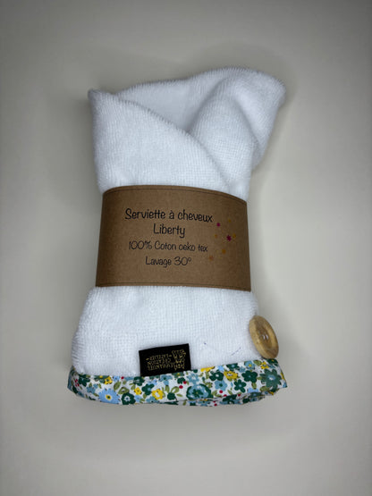 Serviette à cheveux, "Liberty",