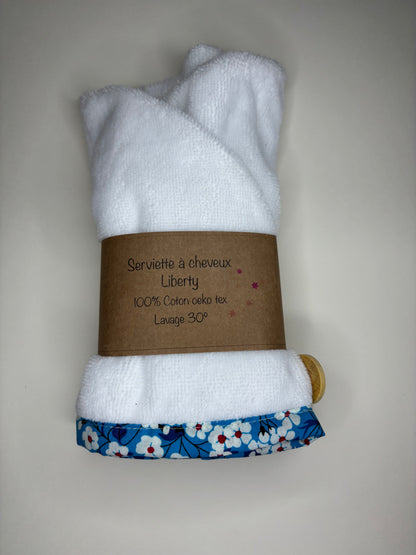 Serviette à cheveux, "Liberty",