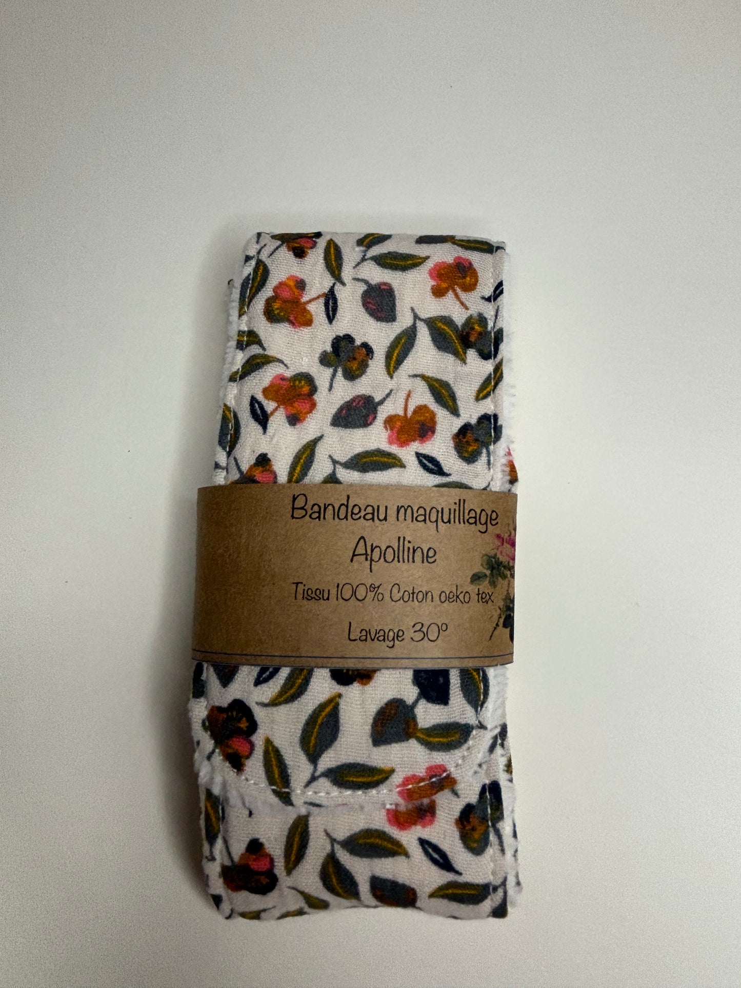 Bandeau à Maquillage / Soin – Imprimé "Apolline"