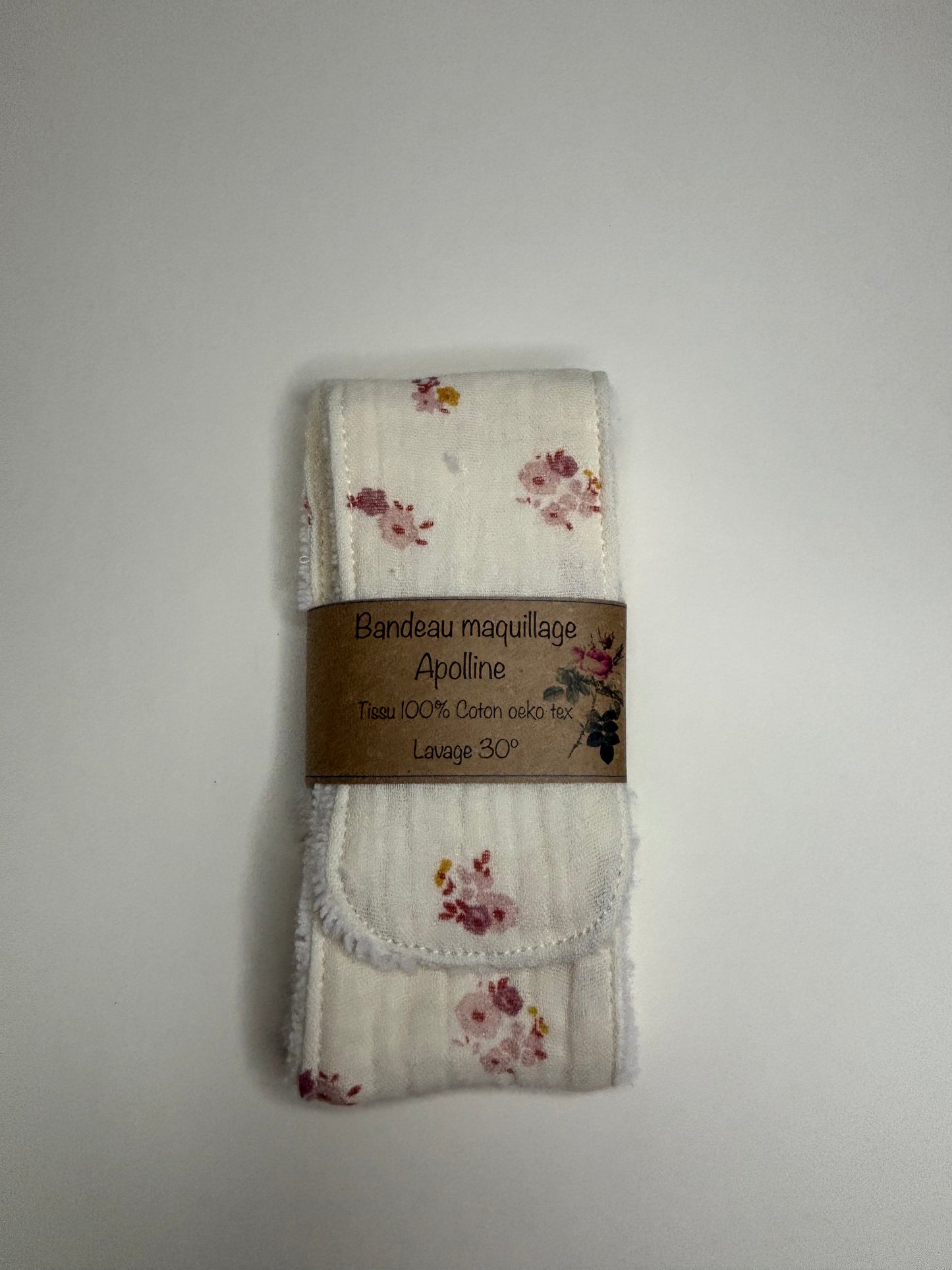 Bandeau à Maquillage / Soin – Imprimé "Apolline"