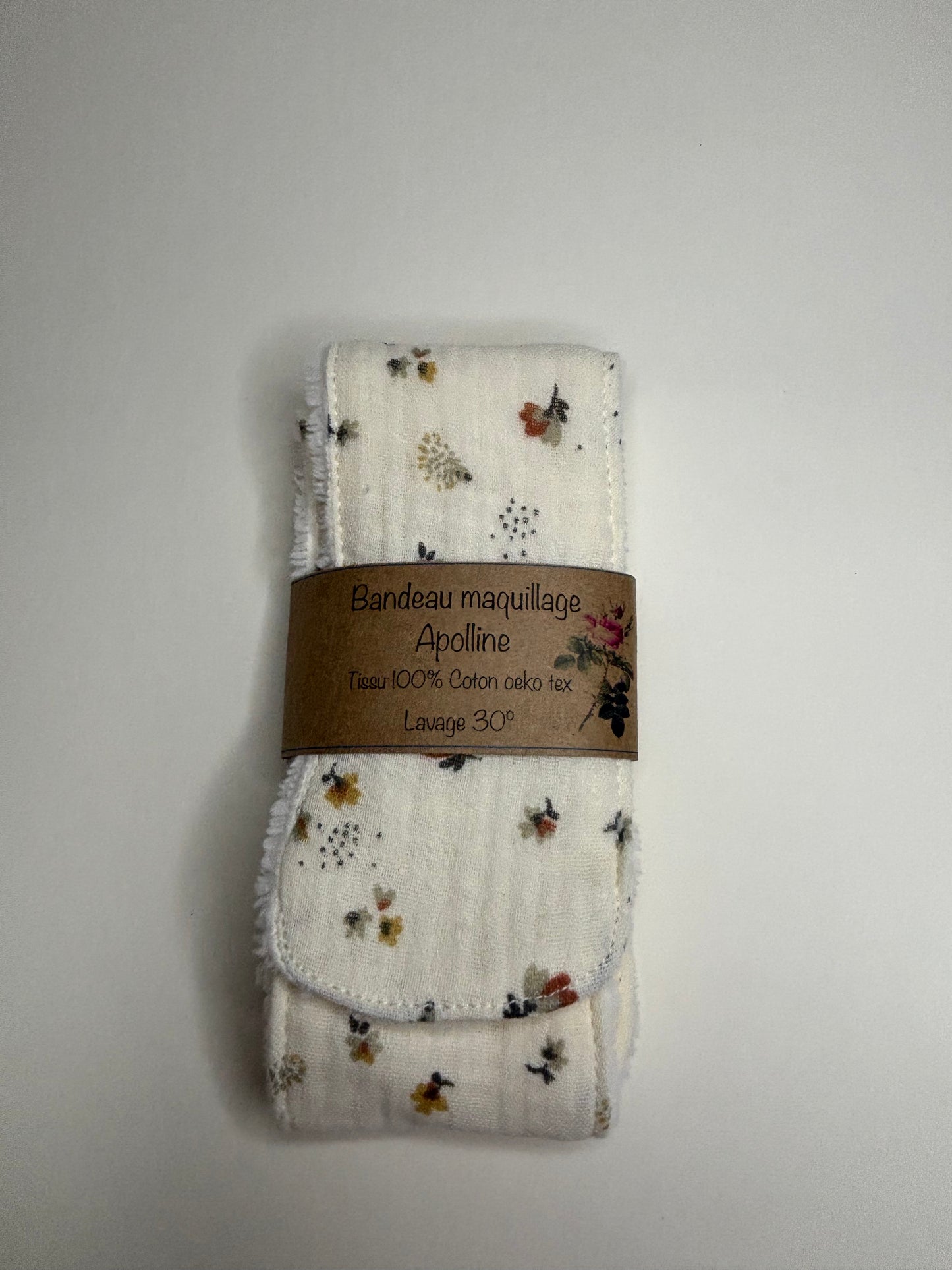 Bandeau à Maquillage / Soin – Imprimé "Apolline"
