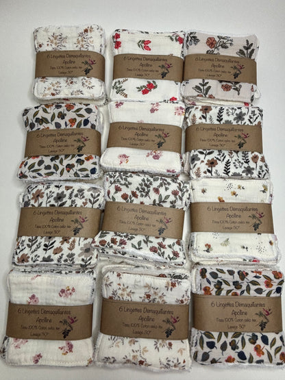 Lingettes Démaquillantes Lavables & Réutilisables
