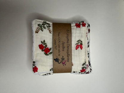Lingettes Démaquillantes Lavables & Réutilisables