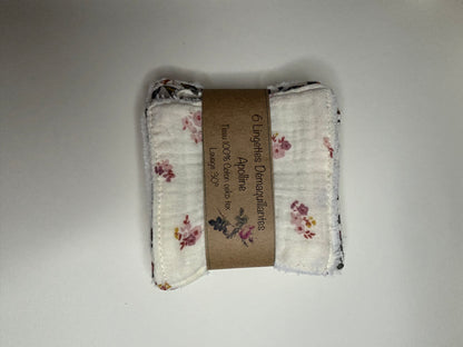 Lingettes Démaquillantes Lavables & Réutilisables
