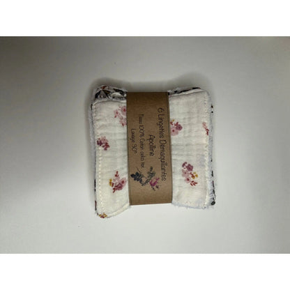 Lingettes Démaquillantes Lavables & Réutilisables – Face éponge ou velours ultra-doux  – Emmanuel Création – photo 2