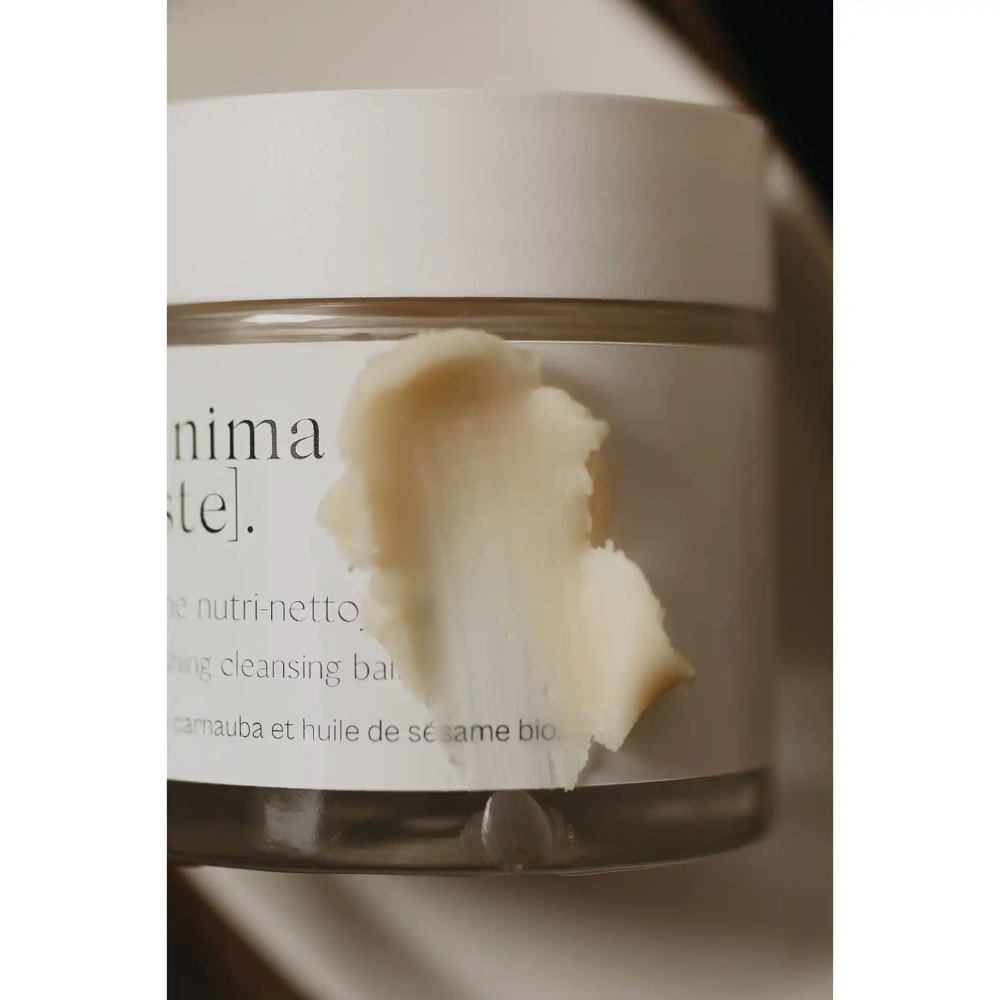 Baume Nutri-Nettoyant Visage – 3-en-1 – Huile de sésame bio  – minima[liste] – photo 3