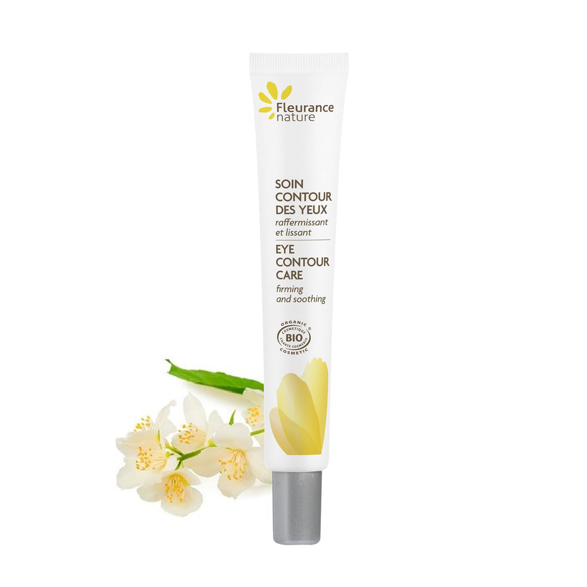 Soin contour des yeux bio Fleurance Nature, tube de 14 ml