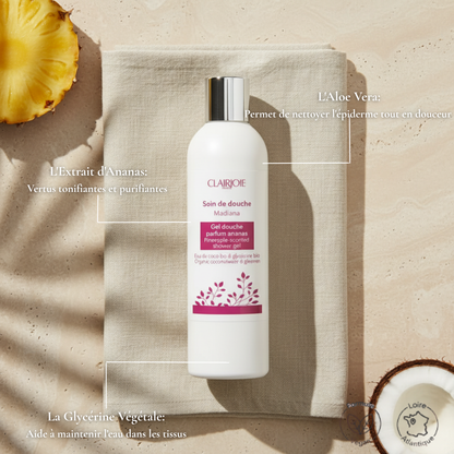 Gel douche parfum ananas