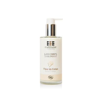 Lait Corps Sublimant BIO (fleur de coton) – Beurre de Mangue BIO – Capitaine Cosmétiques