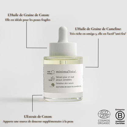 Sérum Jour et Nuit Peaux Sensibles